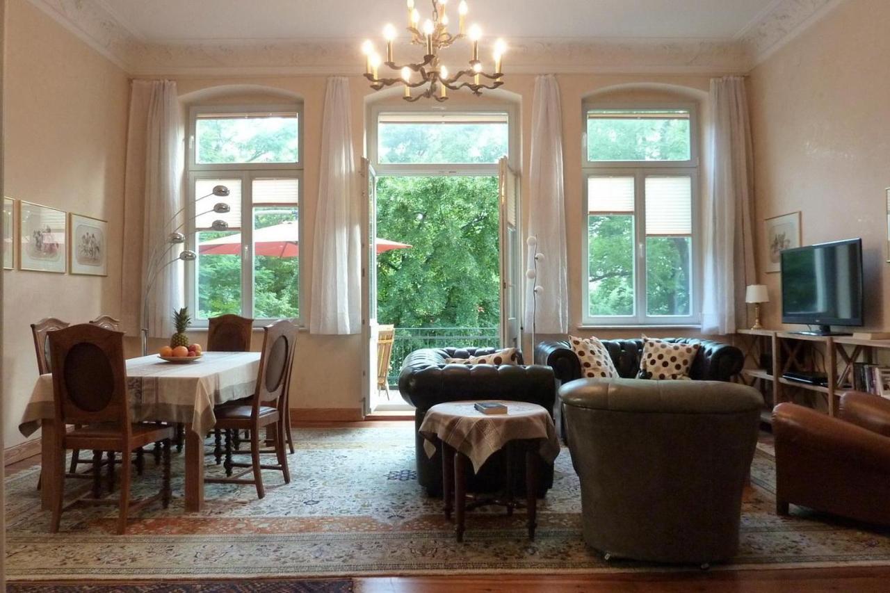 דרזדן Ferienwohnungen Villa Haniel Julius מראה חיצוני תמונה